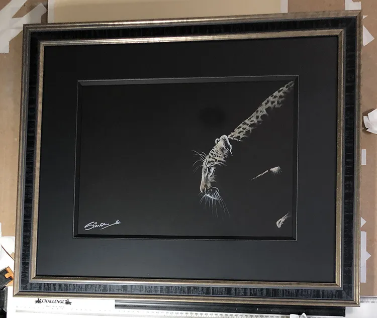 Framed at Framers Gallery (Framed size (26in x 22in)