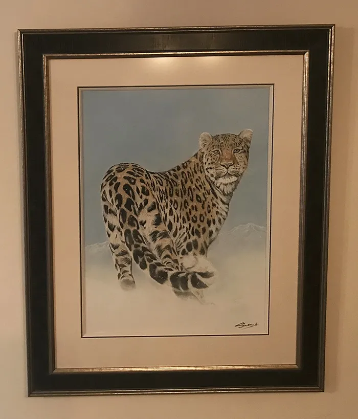 Beautifully framed by Framers Gallery (Frame size 29.5in X 36in) 