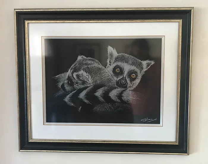 Beautifully framed by Framers Gallery Framed size in inches 34 x 28.5