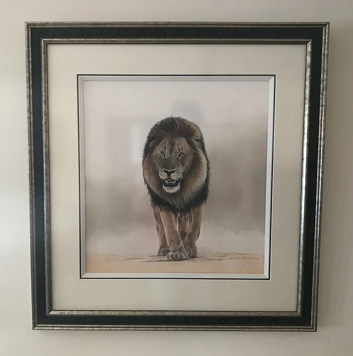 Beautifully framed by Framers Gallery Framed size in inches 24.5 x 27