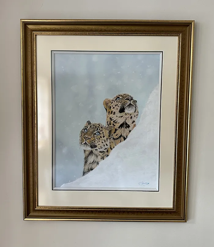 Beautifully framed  by Framers Gallery Framed size in inches 29 x 36